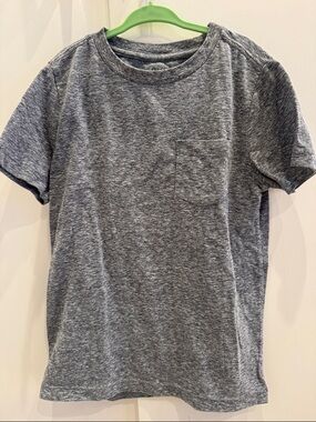 Gymboree Heather Gray Short Sleeve Pocket Tee